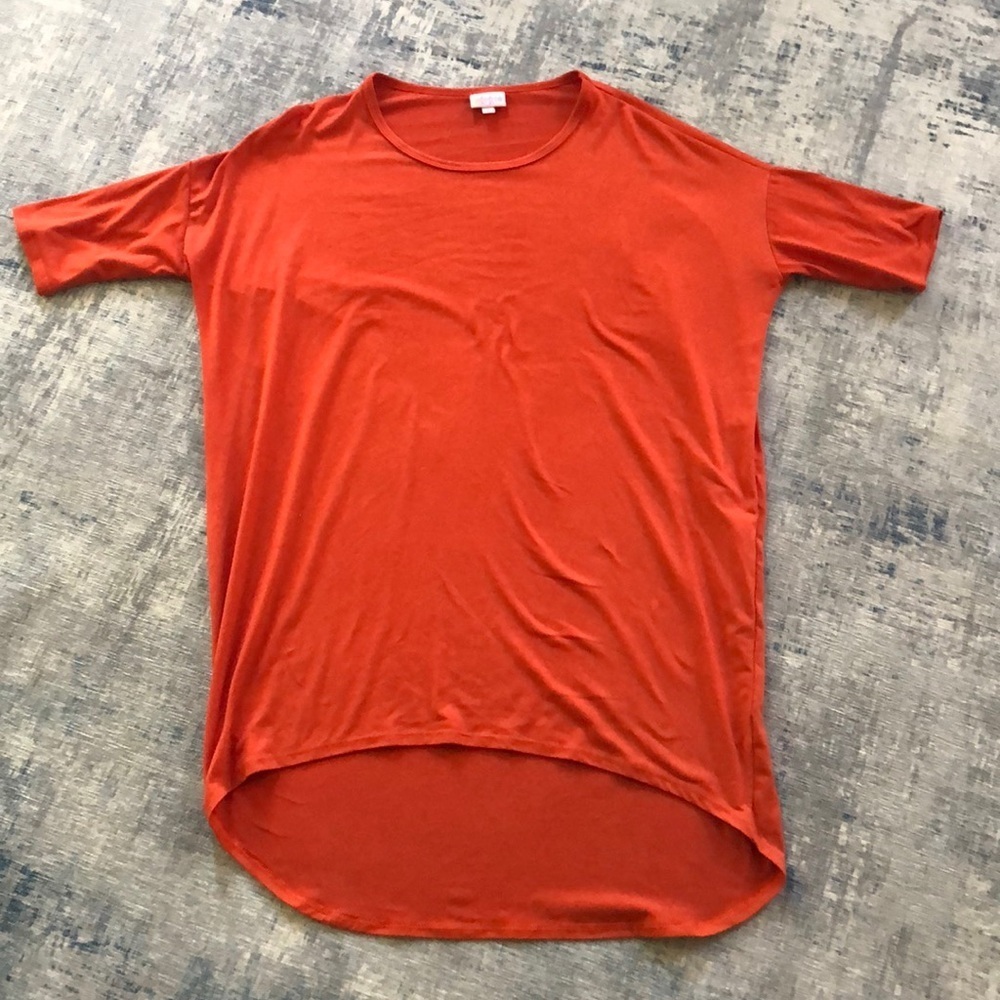 Orange NWOT XS Lualroe Irma
